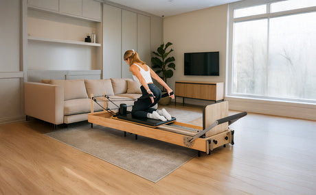 Pilates Reformer Maschine Effektives Ganzkörpertraining für Kraft, Balance und Haltung