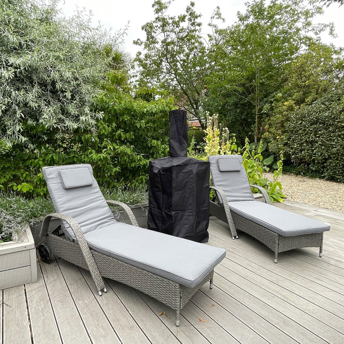 Kukoo Outdoor Pizzaofen-Abdeckung 165.5cm x 103.5cm Schwarz