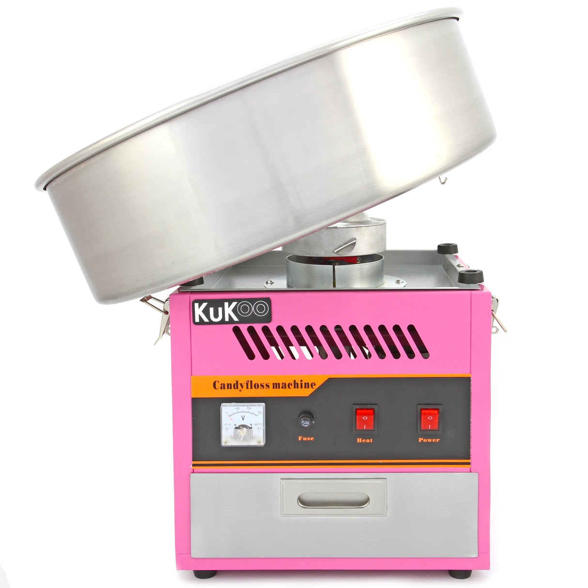 KuKoo Zuckerwattemaschine & Schutzabdeckung