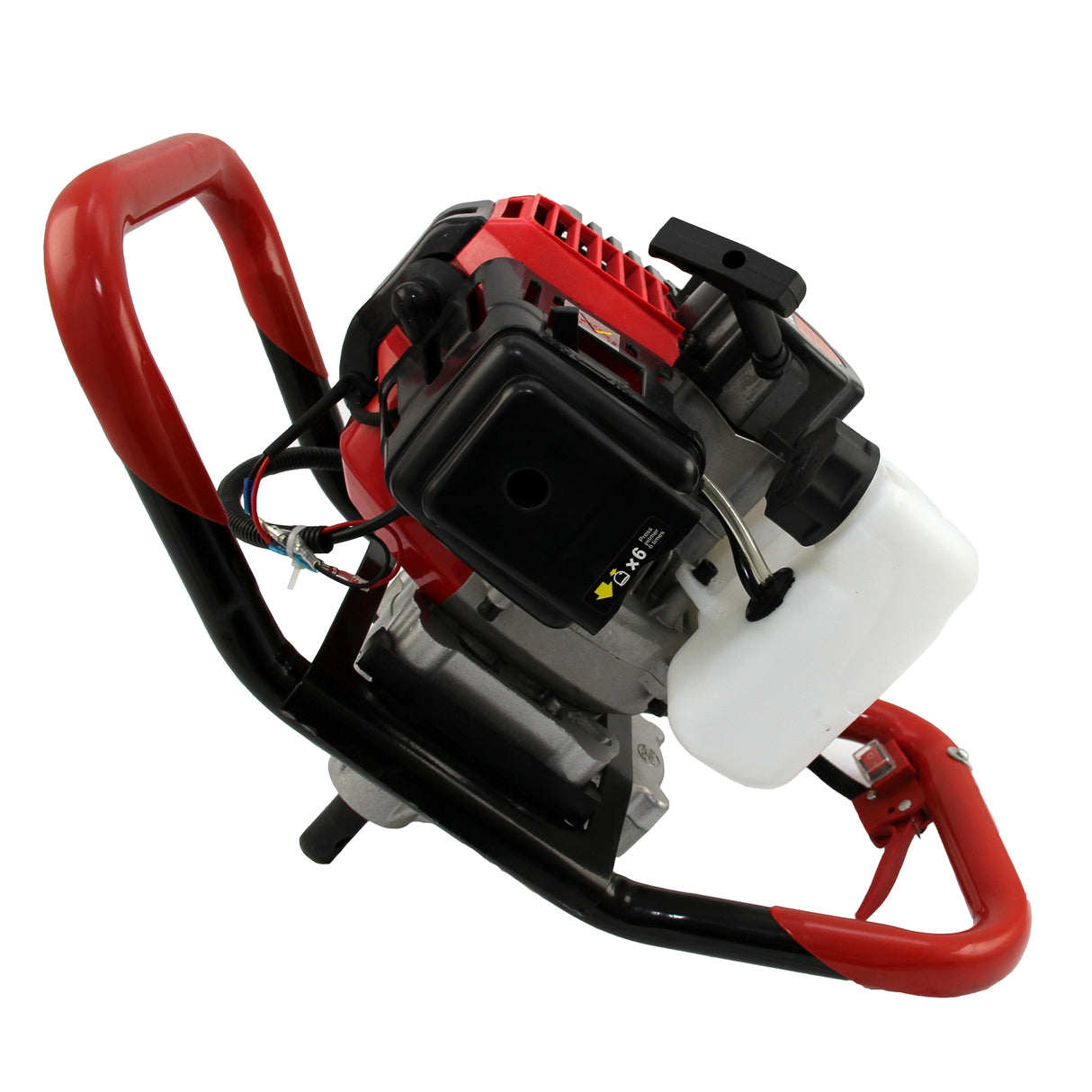 T-Mech Erdbohrer und 4-Takt-Pfostentreiber