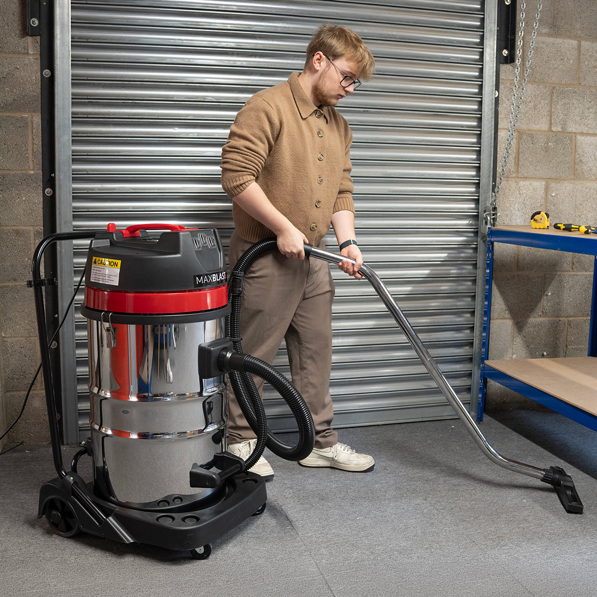 80L Industriesauger Nass & Trocken