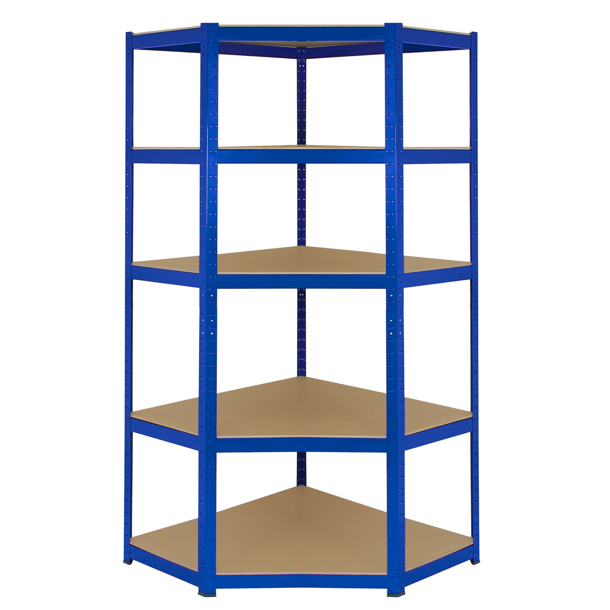 Monster Racking T-Rax Eckregal & 4x 90cm Lagerregal, Blau