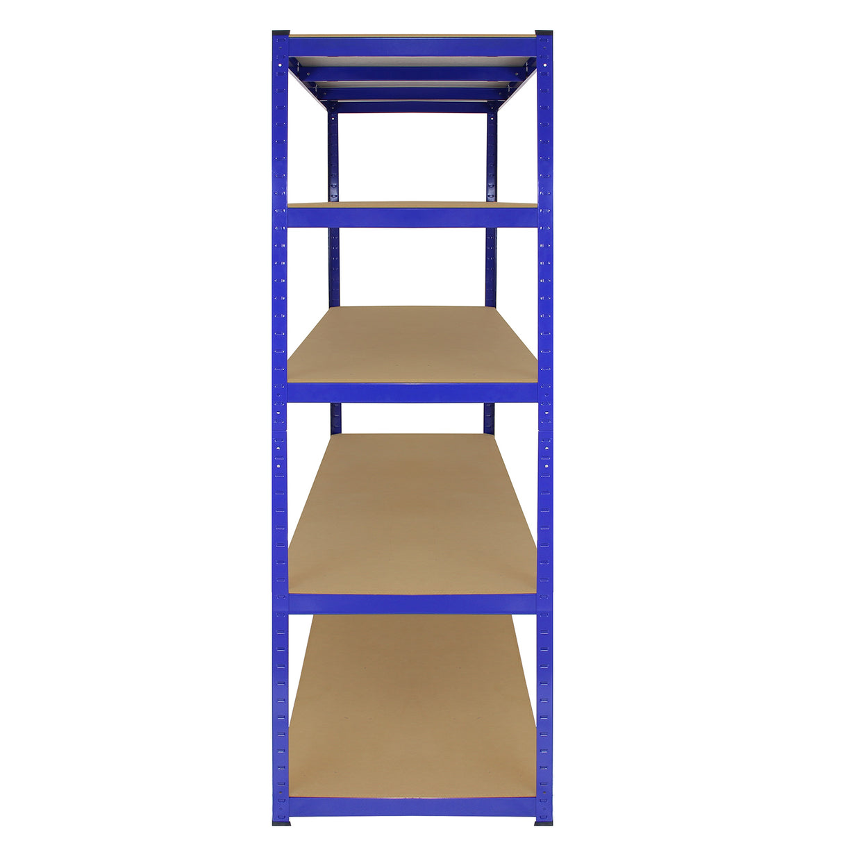 5 x Extra breite T-Rax Lagerregale 180cm x 160cm x 60cm - Blau