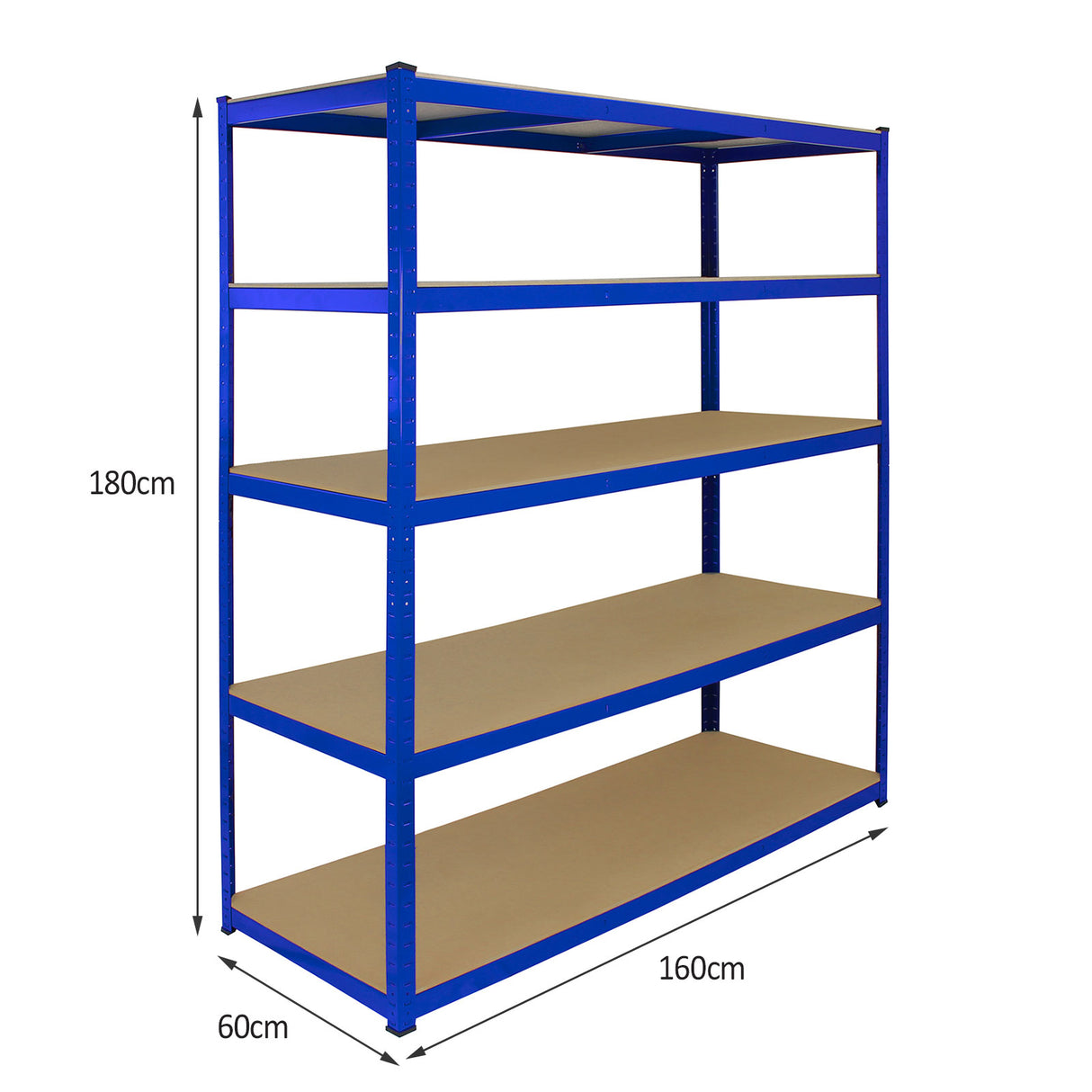 Monster Racking T-Rax 160cm Lagerregal Blau
