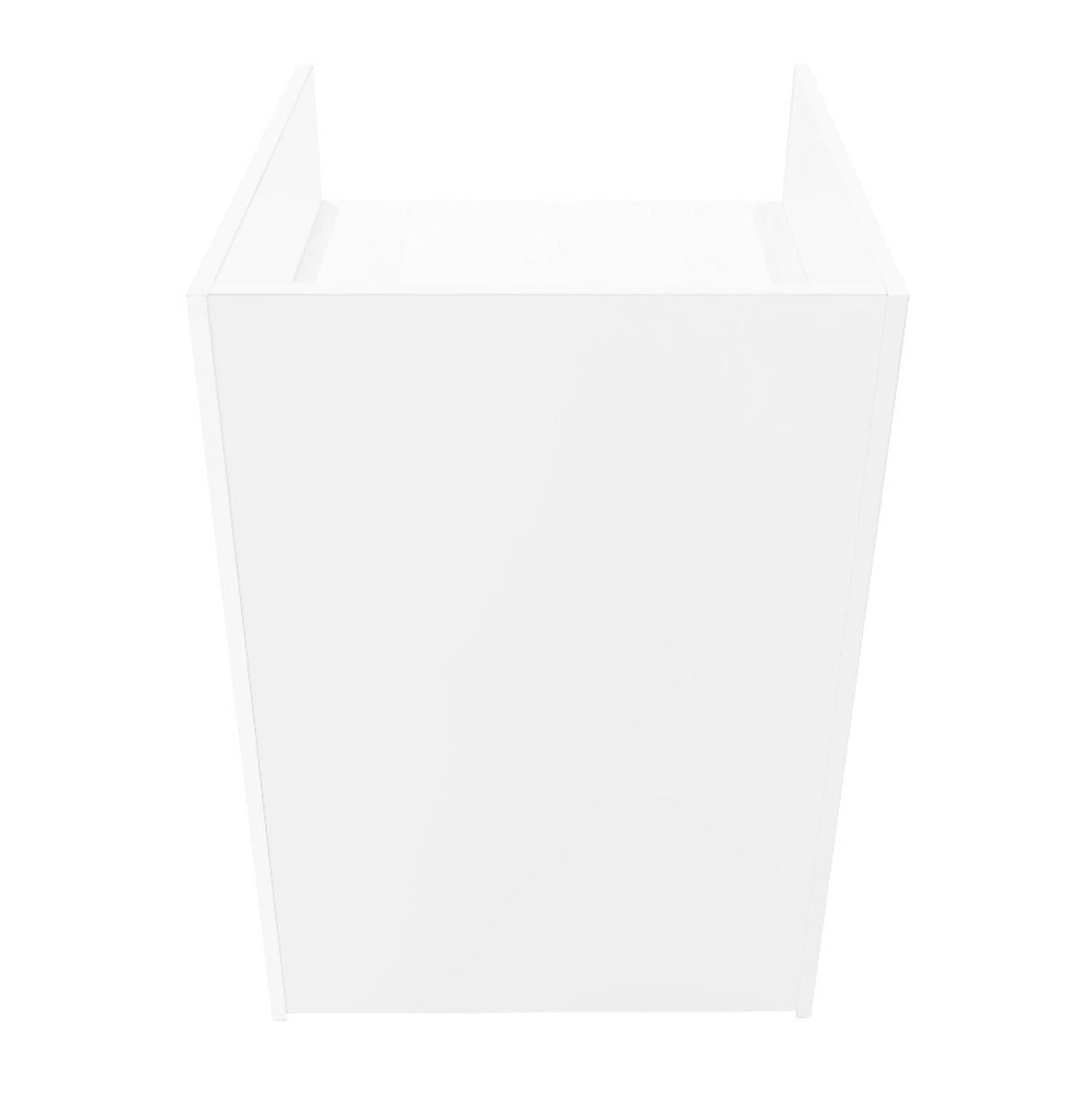 TB60 Ladentheke mit Kassenblock – Weiß