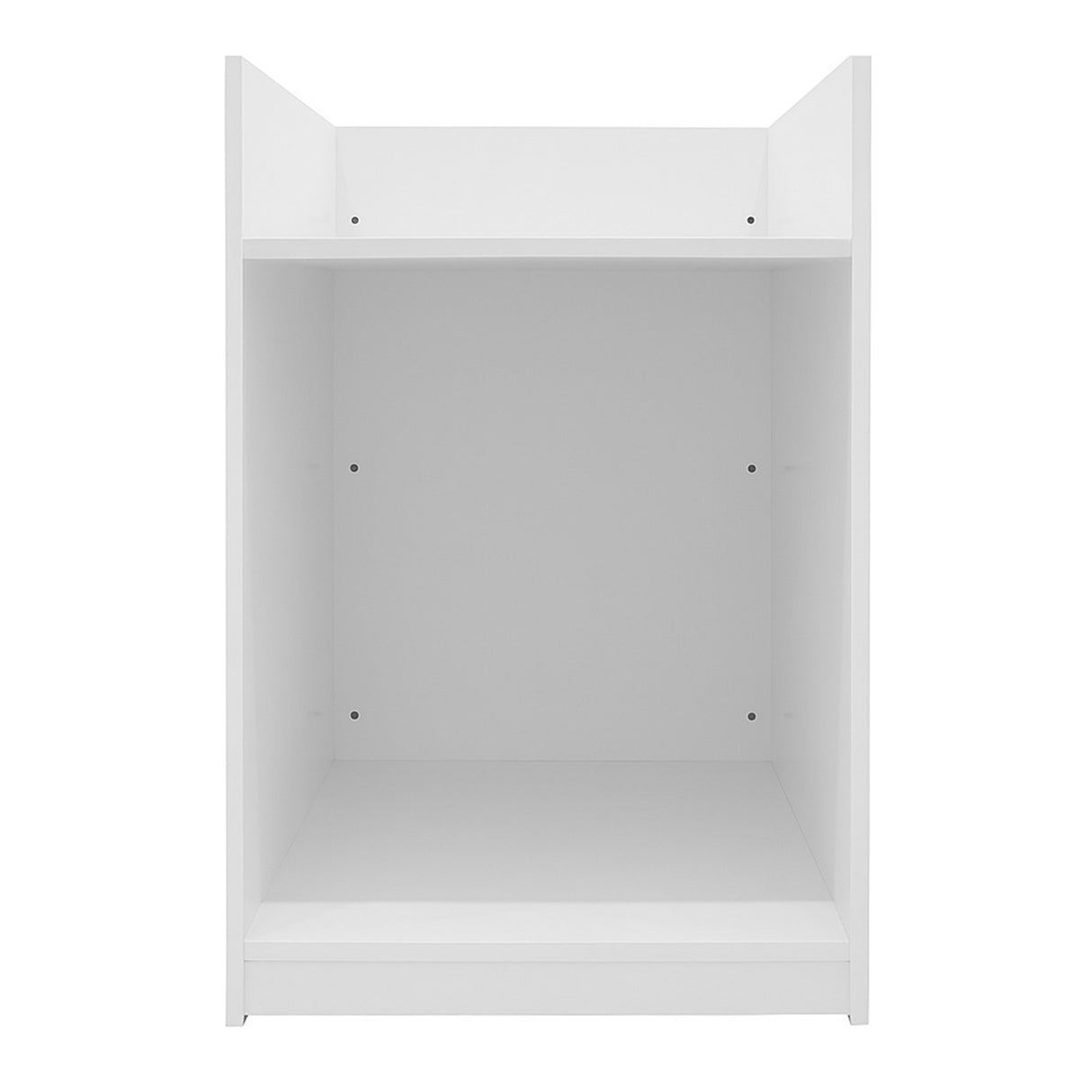 TB60 Ladentheke mit Kassenblock – Weiß