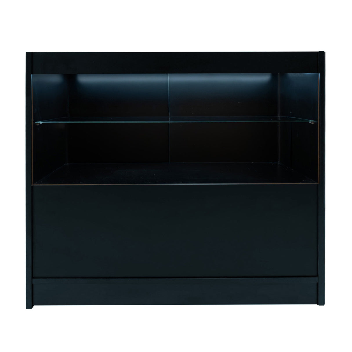 C1200 LED-Ladentheke – Schwarz