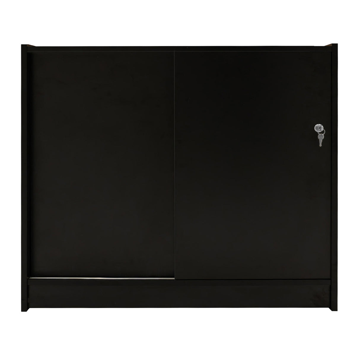 K1200 LED-Ladentheke – Schwarz