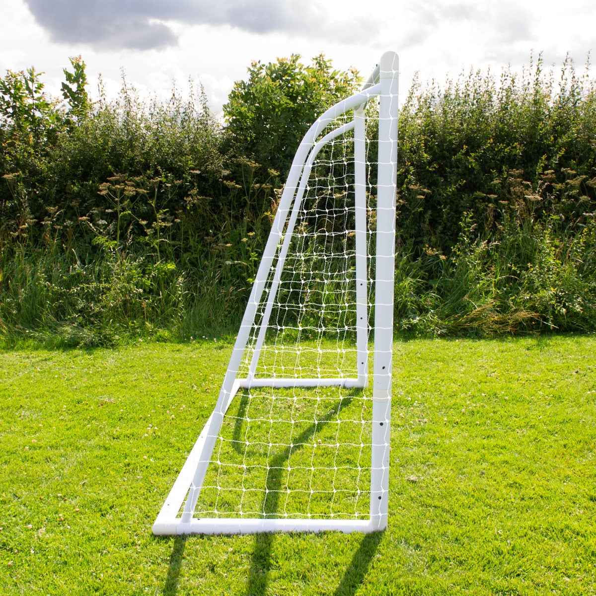 2,4m x 1,8m Fußballtor, Tragetasche und Torwand