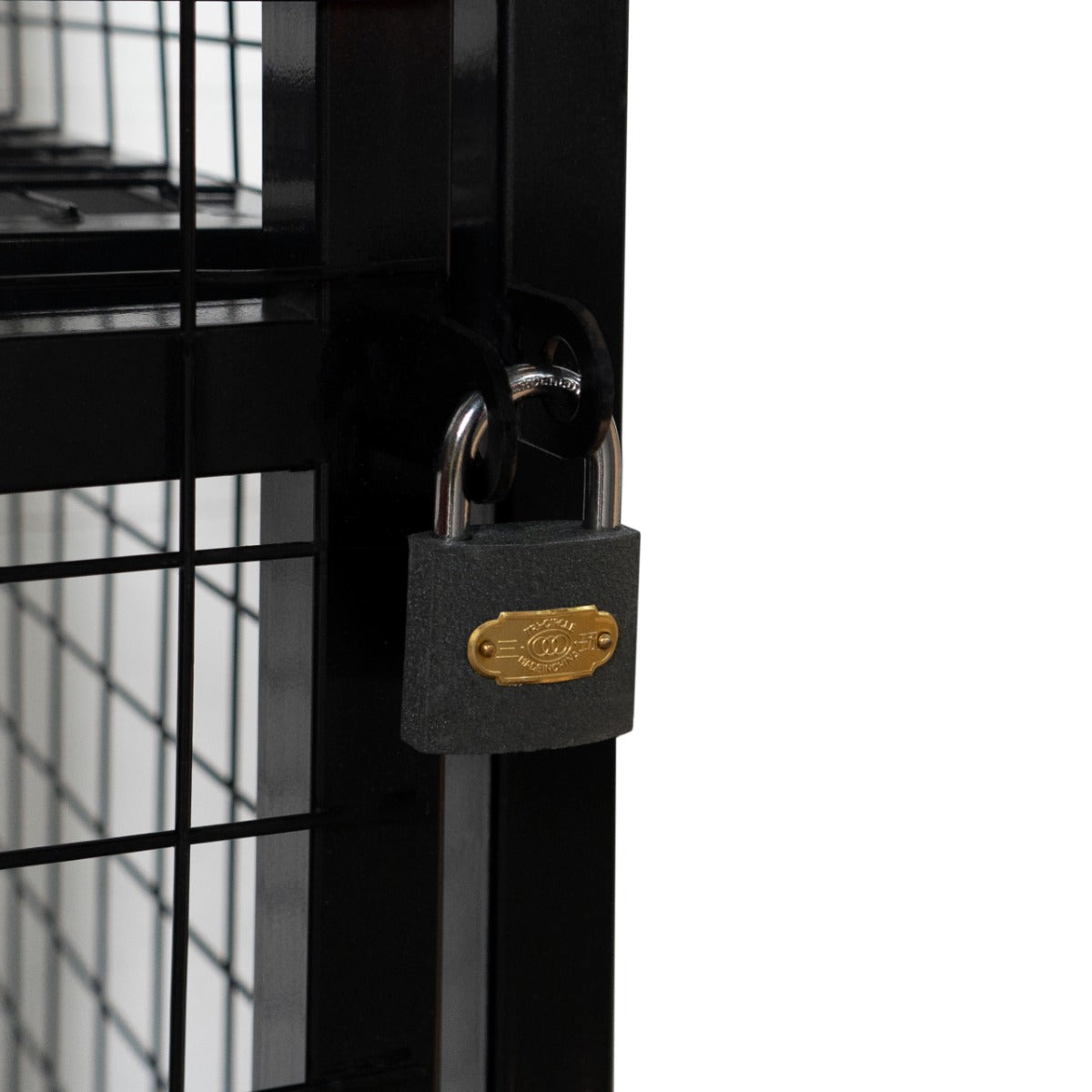 Klappbare Gasflaschenlagerung - 184 x 116 x 57cm