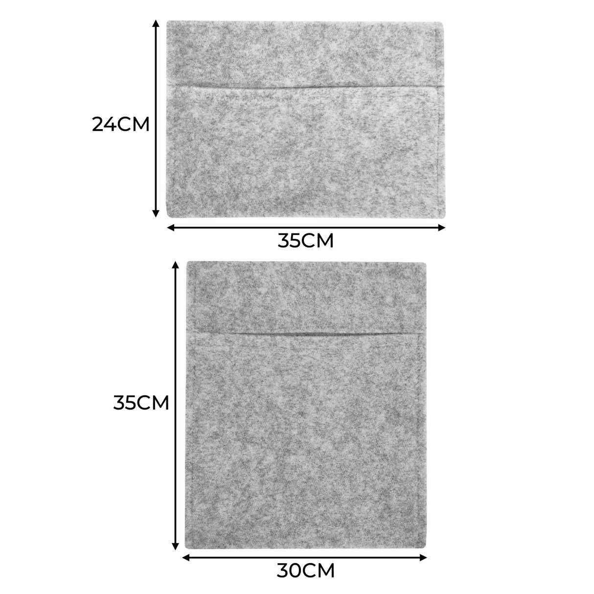 Aufbewahrungstaschen - Silbergrau