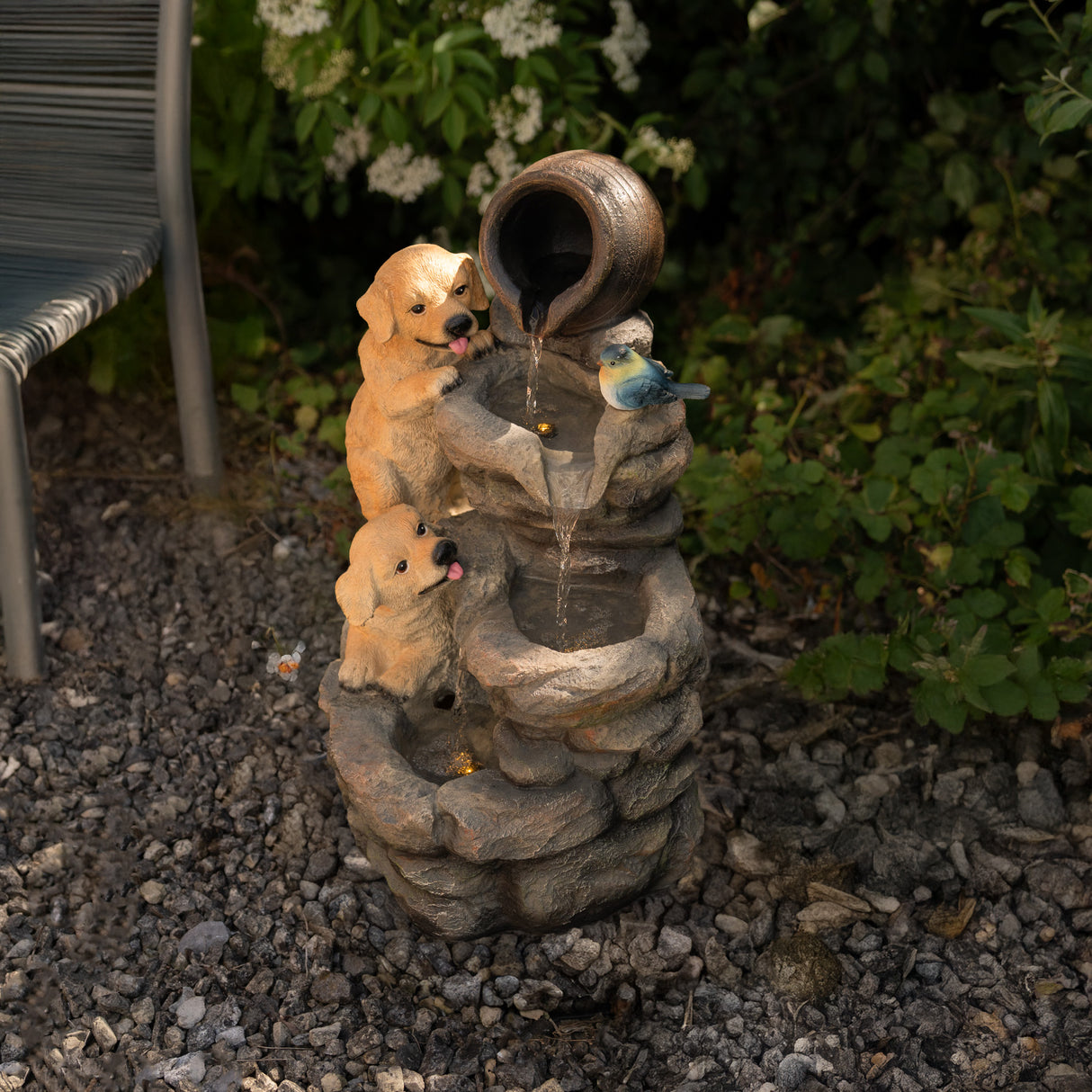 Elektrische Wasseranlage – "Canine Creek"