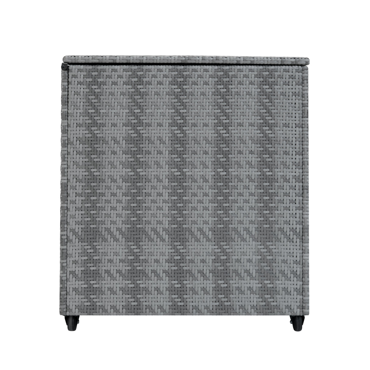 Rattan Kissenbox 700L - Grau