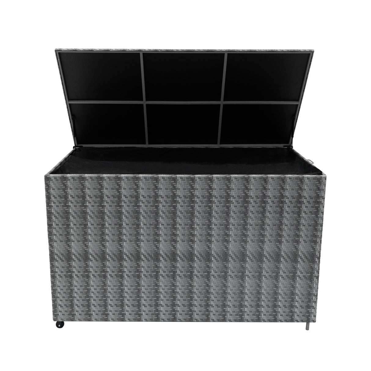 Rattan Kissenbox 996L - Grau