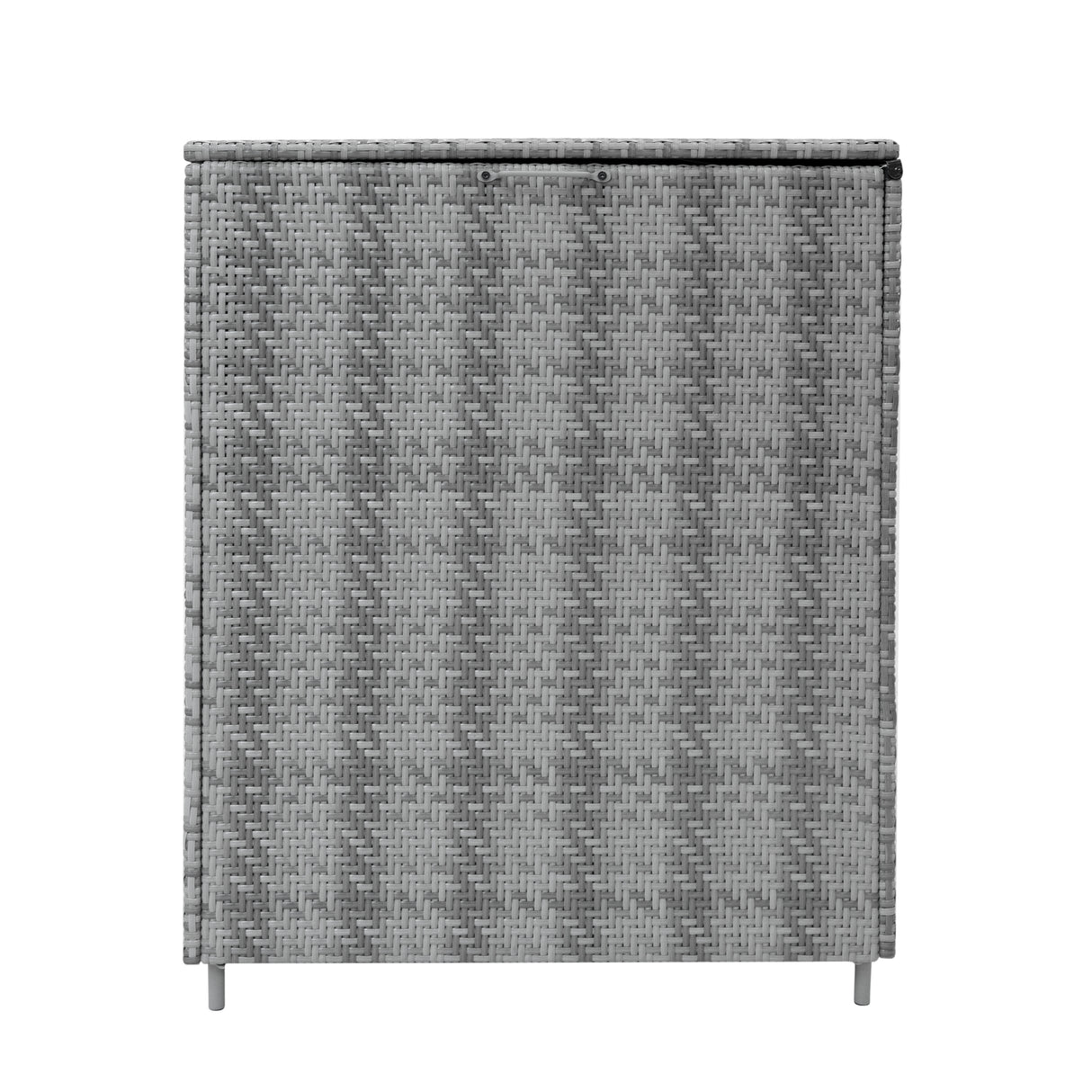 Rattan Kissenbox 996L - Grau
