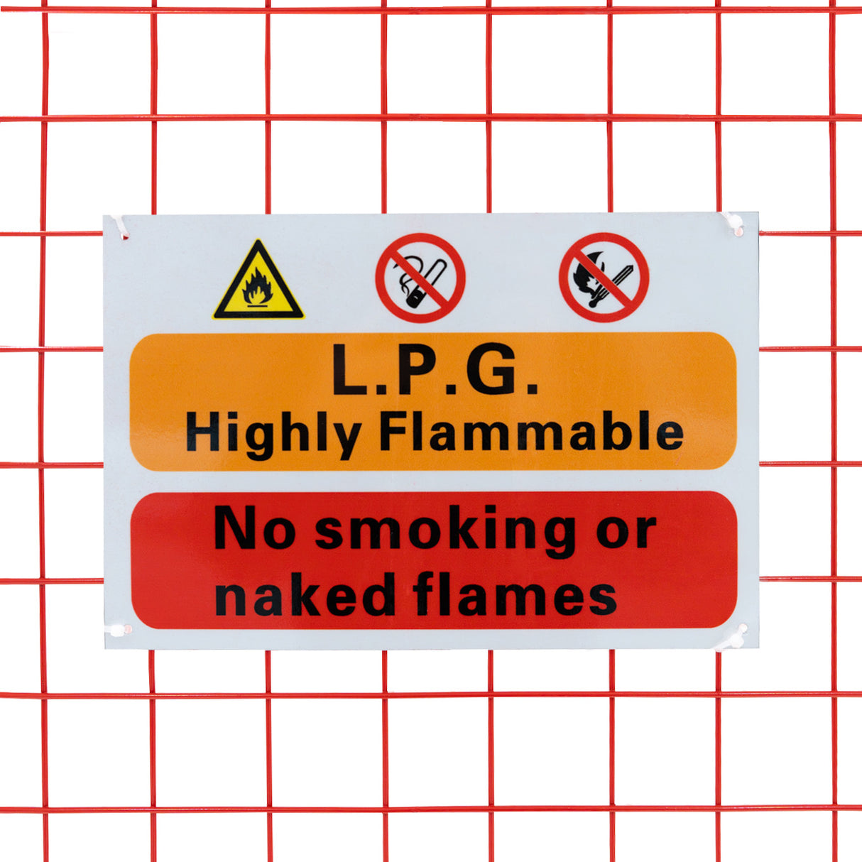 Zusammenklappbarer Gasflaschenschrank - 110cm x 92cm x 50cm