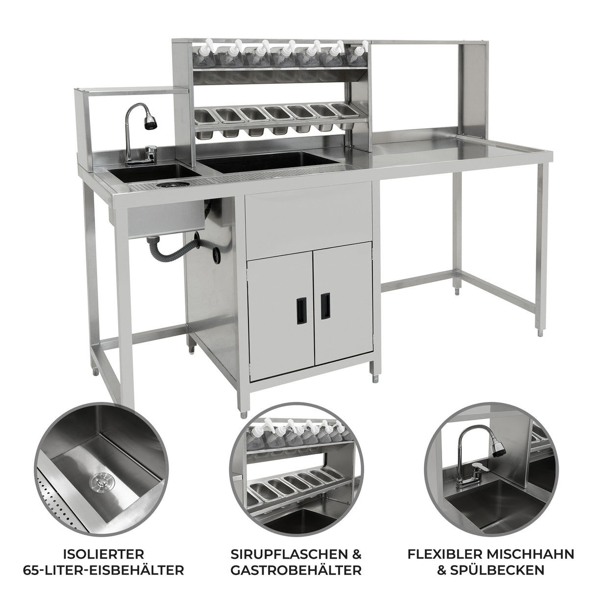 Bubble Tea Arbeitsstation