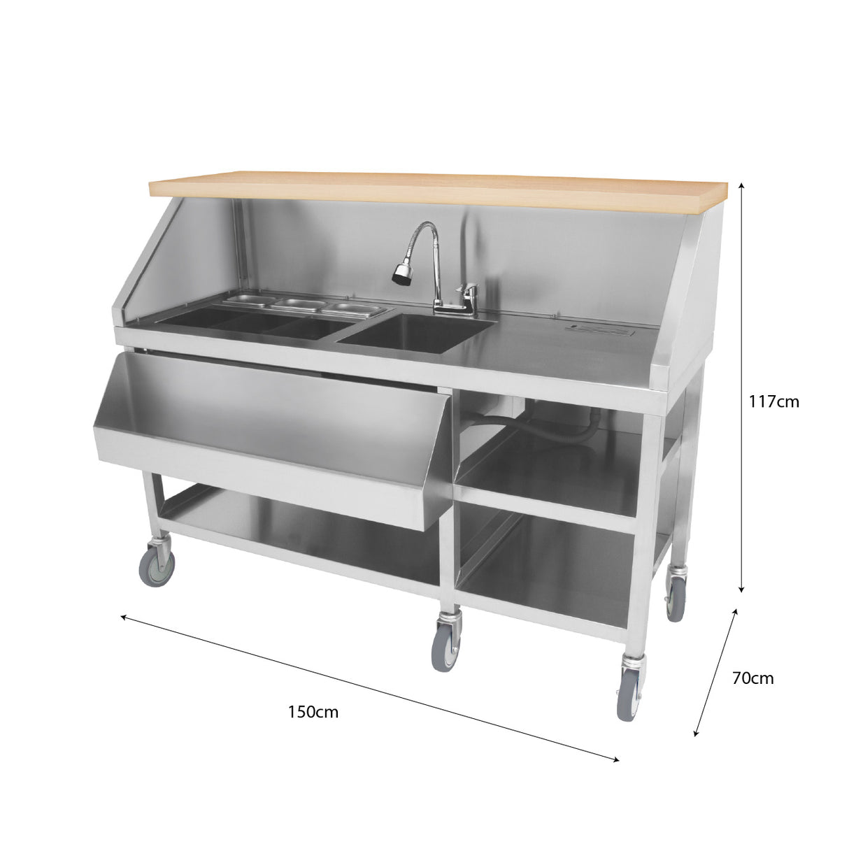 Mobile Cocktailbar-Station