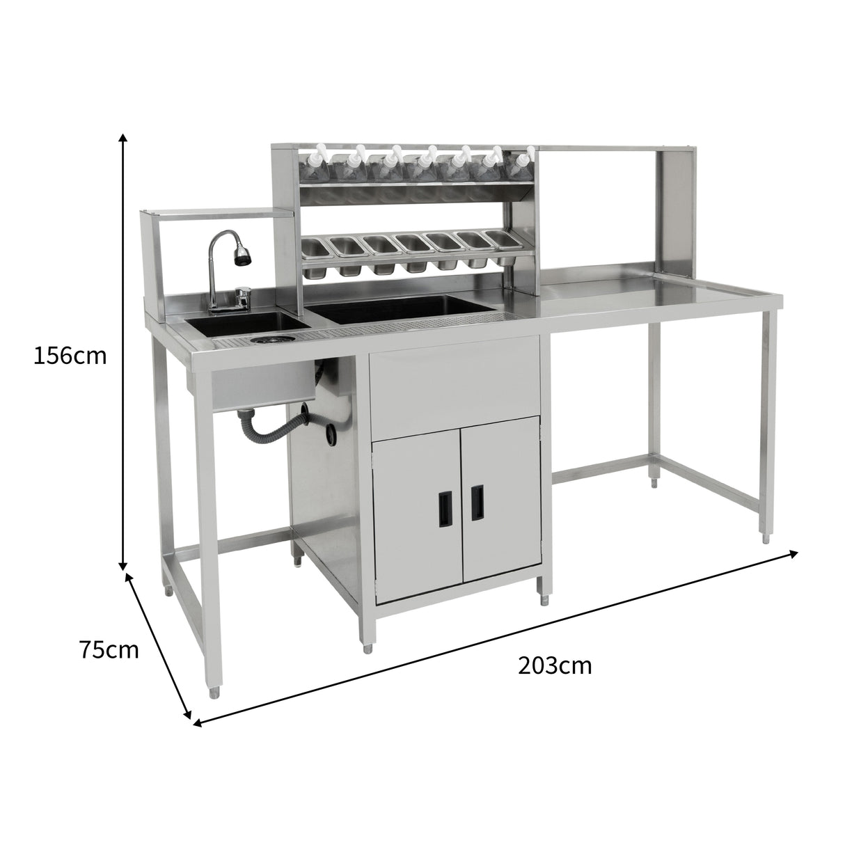 Bubble Tea Arbeitsstation - Ultimatives Paket