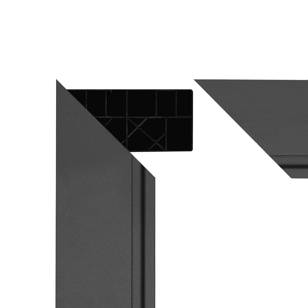 WPC Sichtschutzzaun Tor – Grau