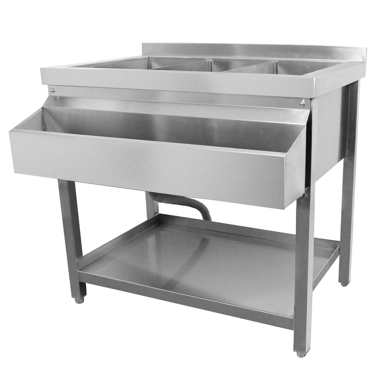 Modulare Deluxe-Cocktailbar-Station mit Eisbrunnen