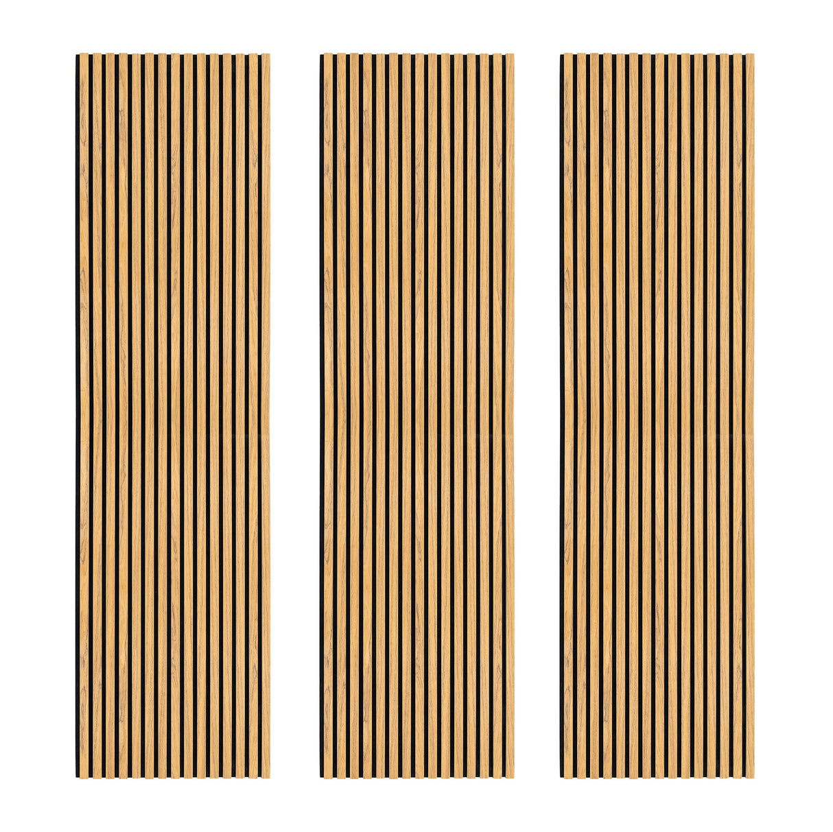 Akustische Wandpaneele x 3 - Eiche