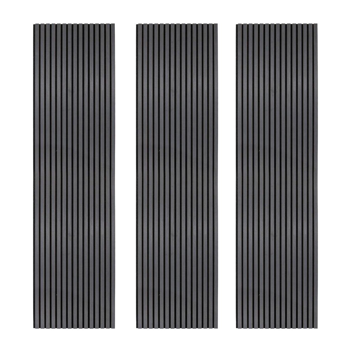 Akustische Wandpaneele x 3 - Anthrazitgrau