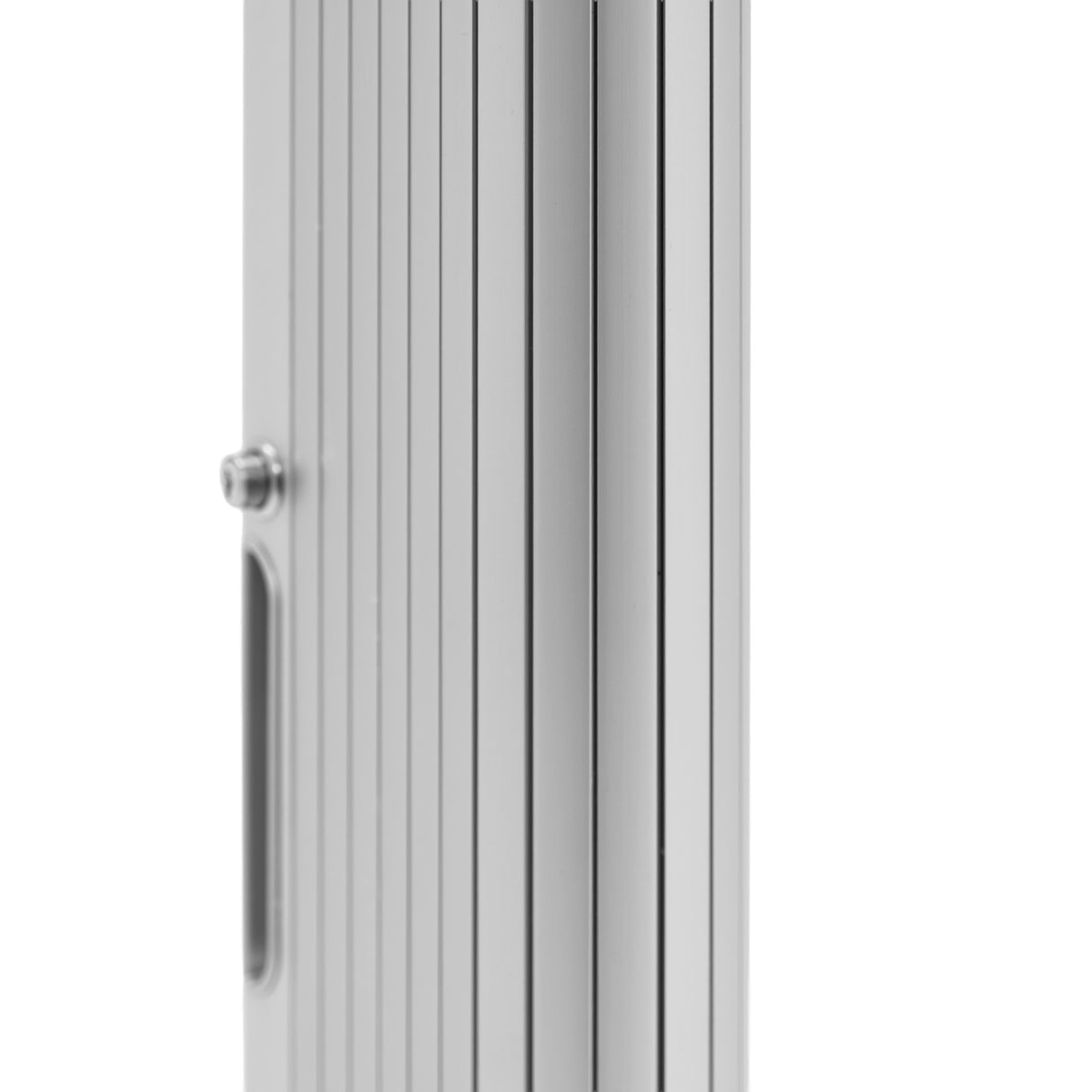 Rollladen Duschtür – Silber