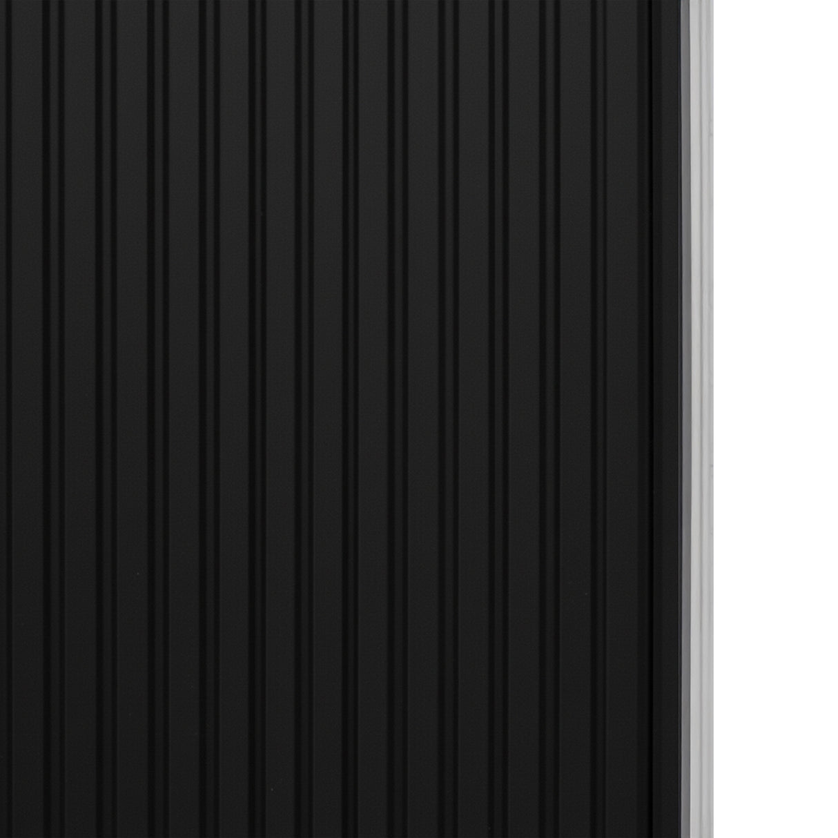 Rollladen Duschtür – Schwarz