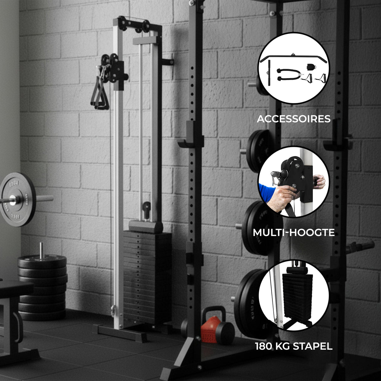 Wandmontierte Kabelzugmaschine