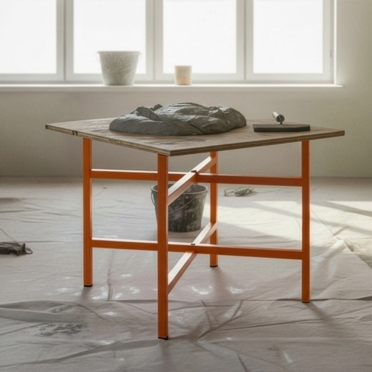 Mörtelbrettständer x 10 – 500mm hoch