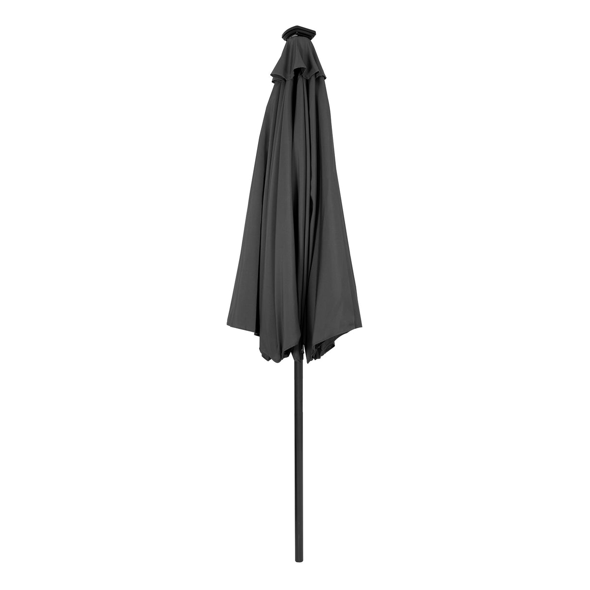 LED-Kipp-Sonnenschirm 2,7m - Grau