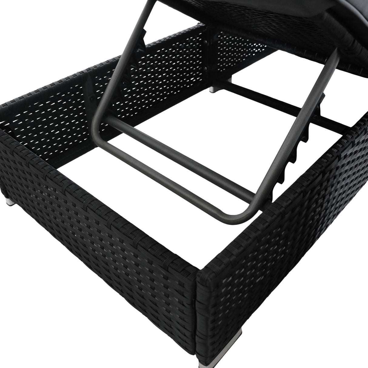 Liegestuhlset aus Rattan