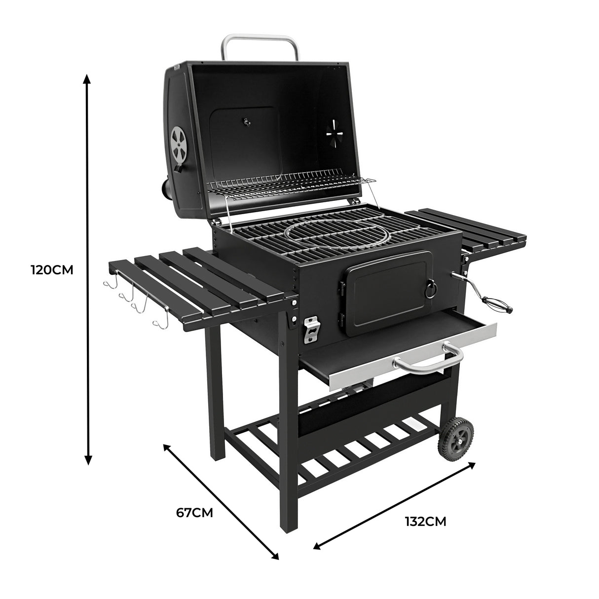 XL-BBQ-Räuchergrill