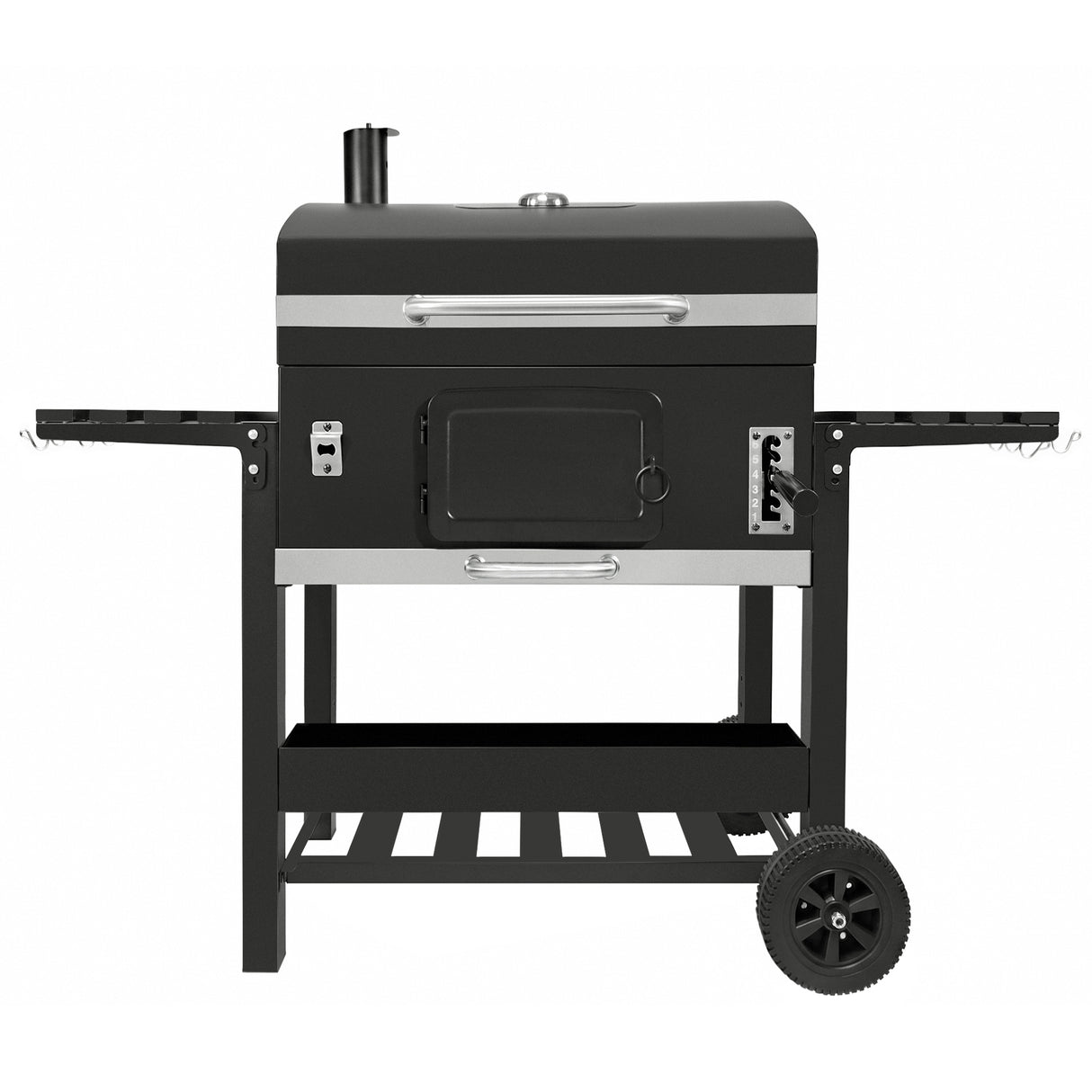 XXL-BBQ-Räuchergrill & Holzspäne/-stücke