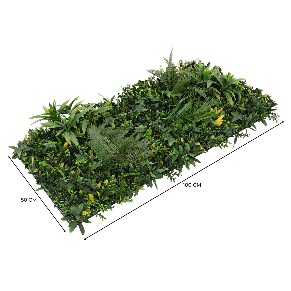 Ayla Künstliche Wandfliese – 50 cm x 100 cm