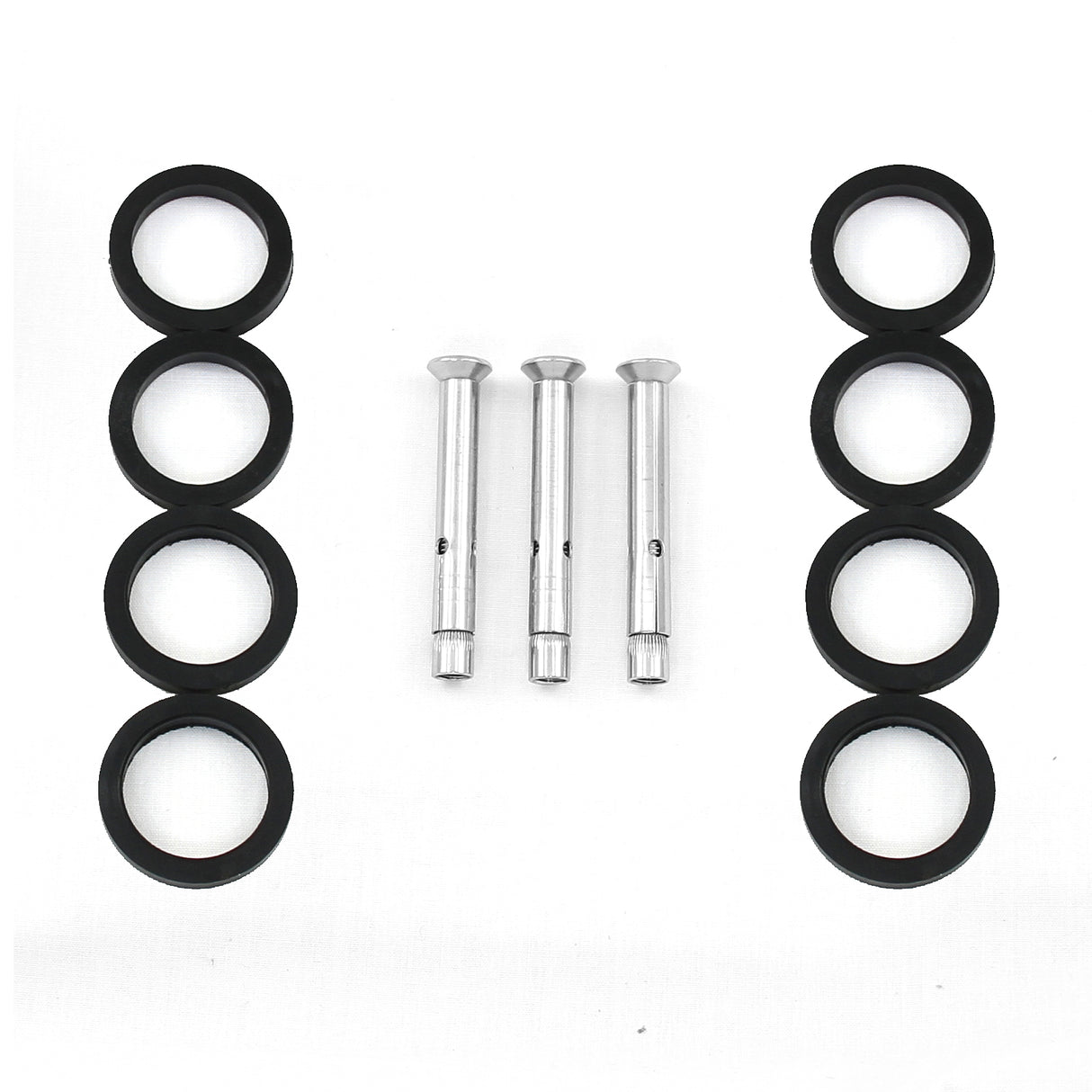 MonsterShop Balustrade Endpfosten Edelstahl, 110cm H