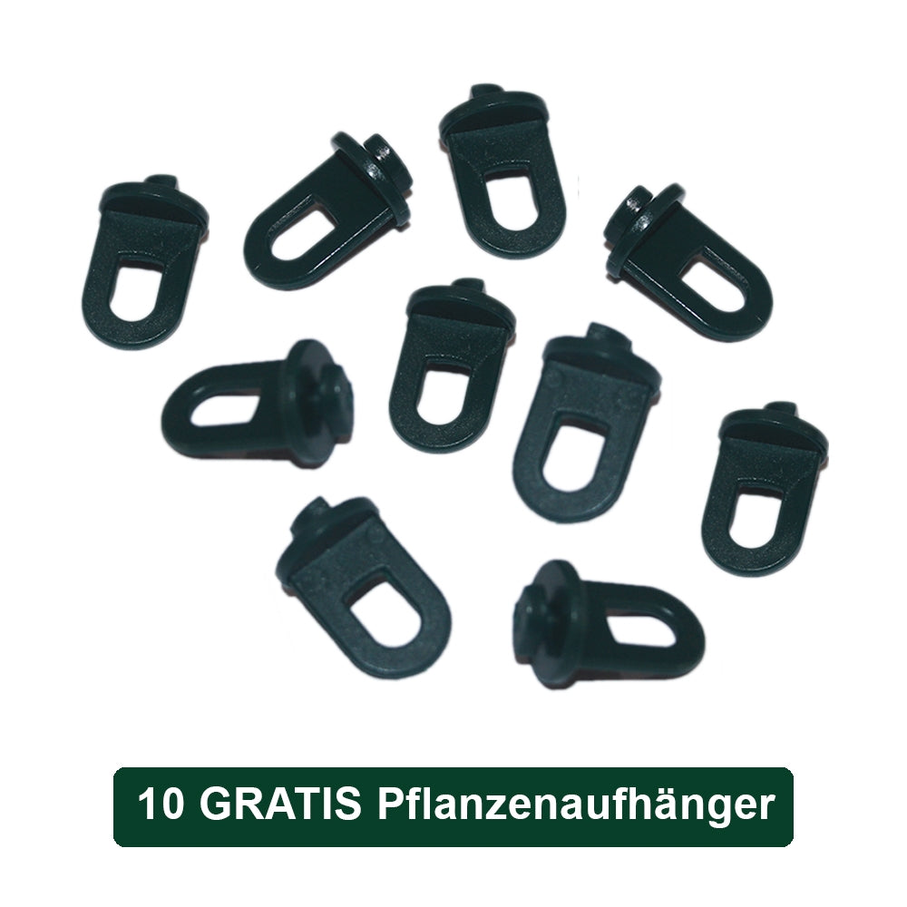 Gewächshaus 1.8m x 1.8m ohne Boden