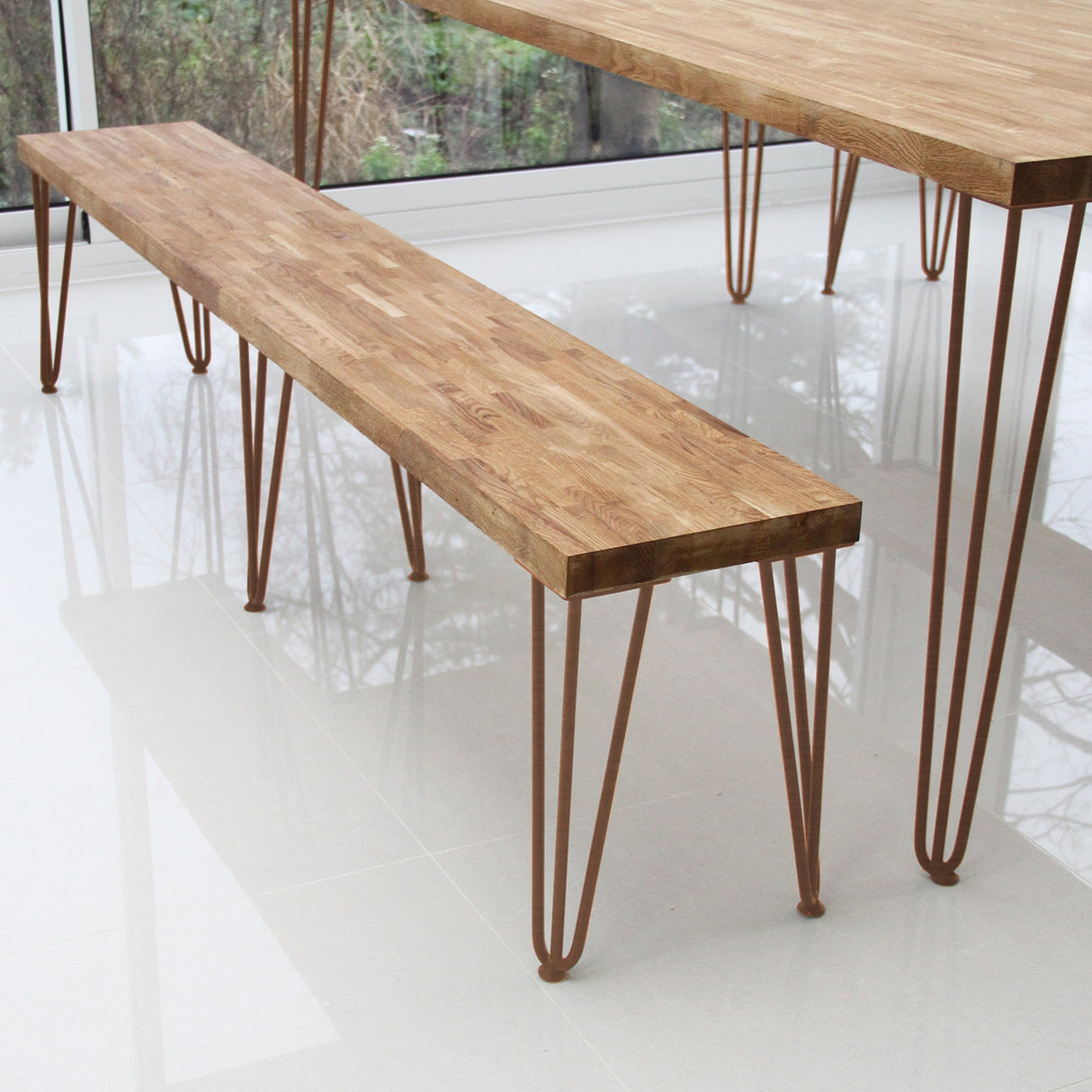 4 x Hairpin Legs 30.5cm Tischbeine 2 Streben