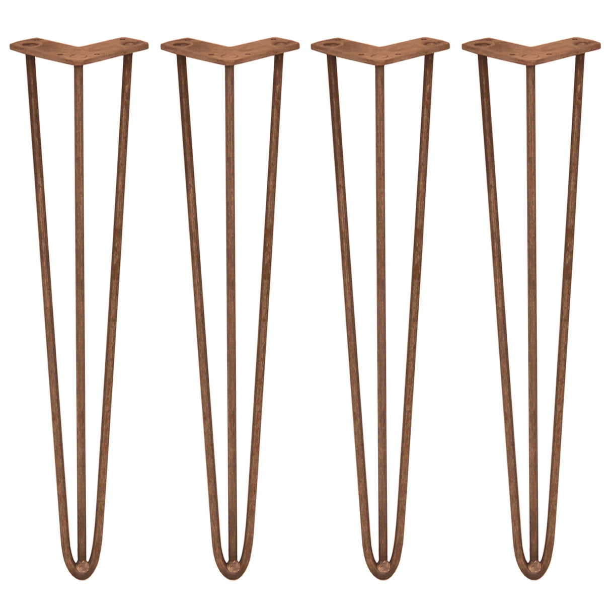 4 x Hairpin Legs Tischbeine 71cm 3 Streben