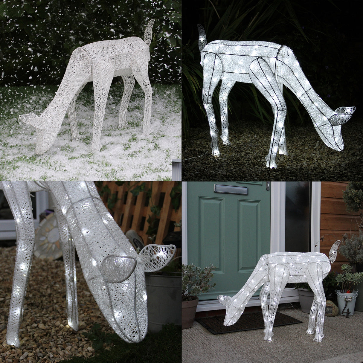 61cm LED beleuchtetes Rentier - Reh