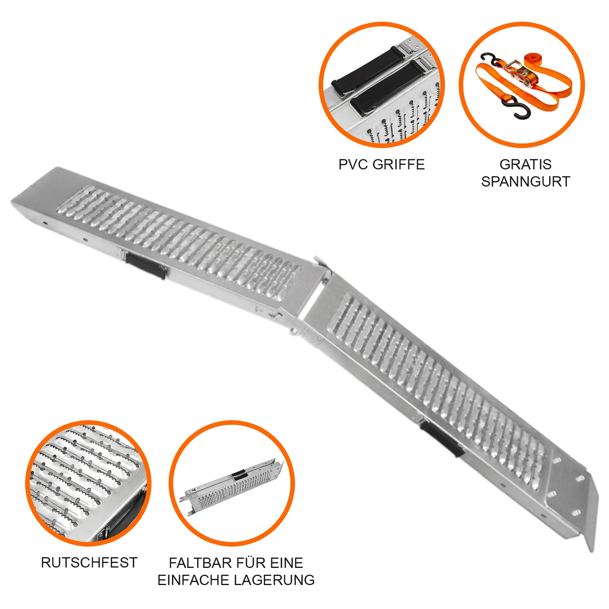 T-Mech faltbare Motorrad-Rampe