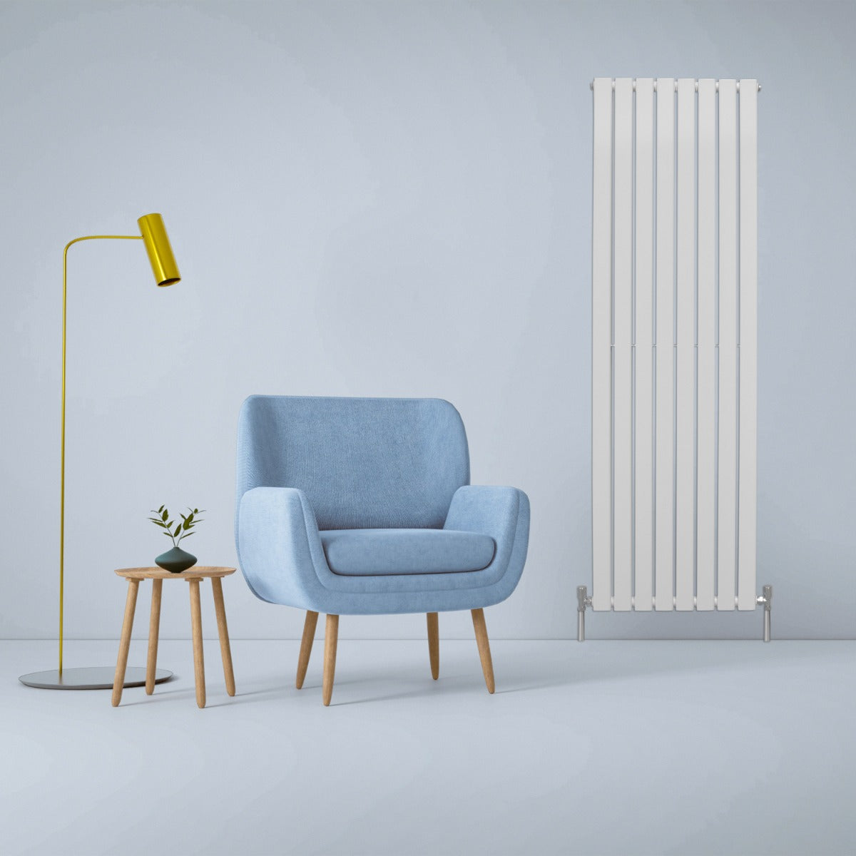 Paneelheizkörper Glänzendes Weiß 1800mm x 560mm