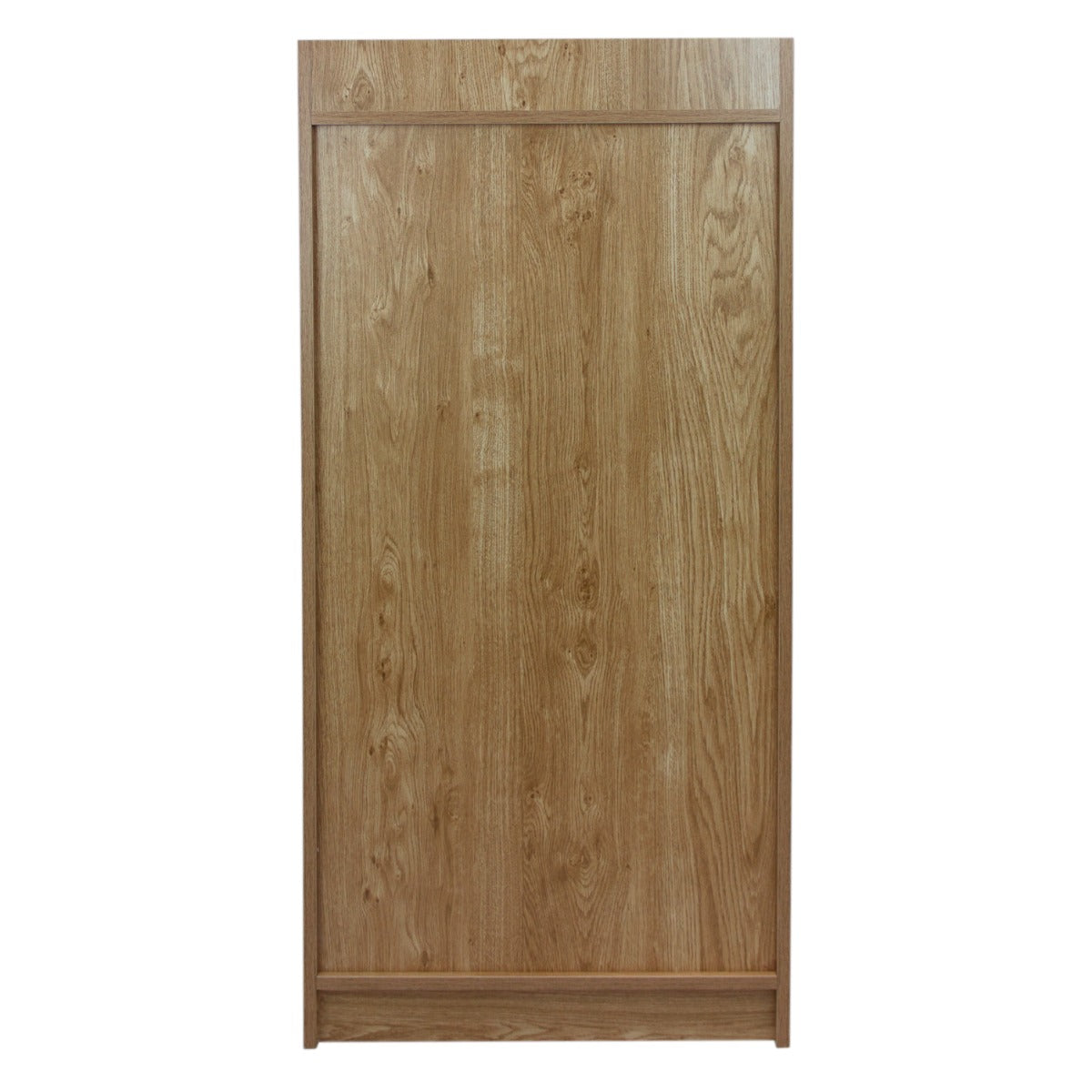 Abfallbehälter & Tablettablage aus Holz - Helle Eiche