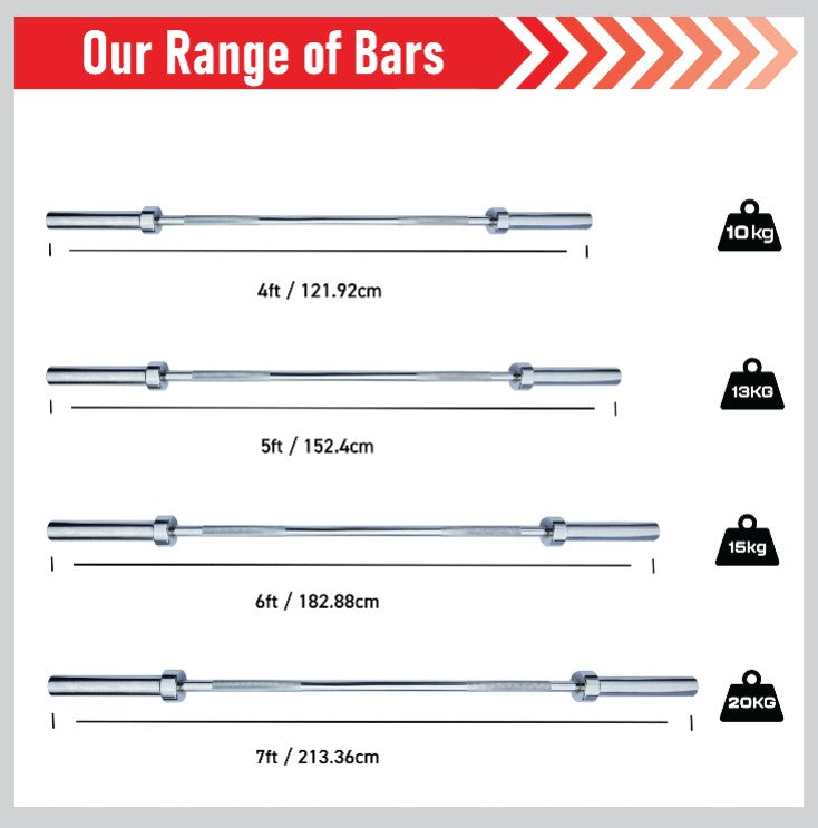 182cm Body Revolution Olympische Hantelstange