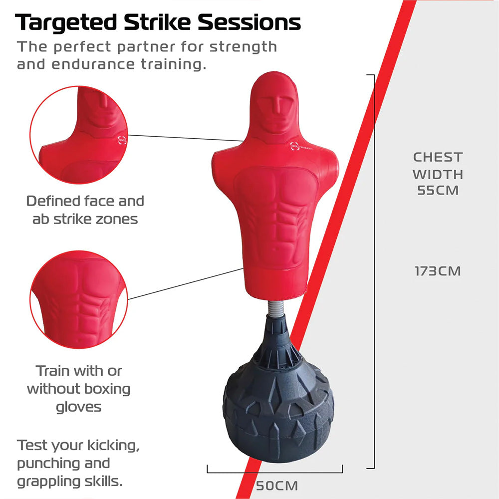 Freistehender Boxdummy – Mittelgroß