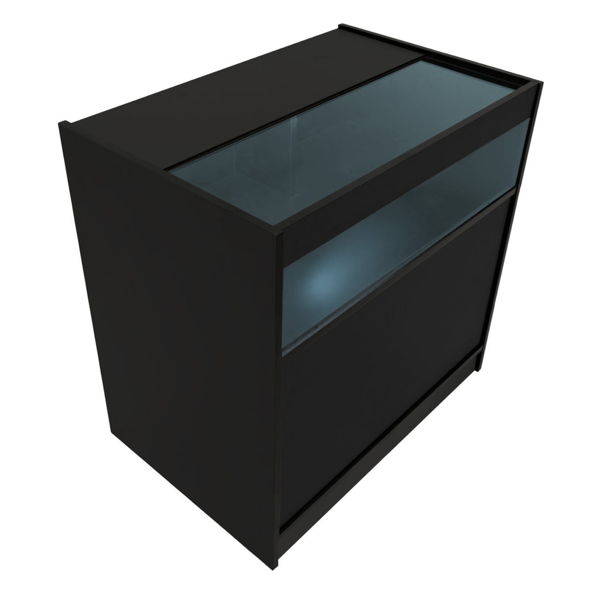 Triton LED Verkaufstheken-Set CM60 + K900 + B900 - Schwarz