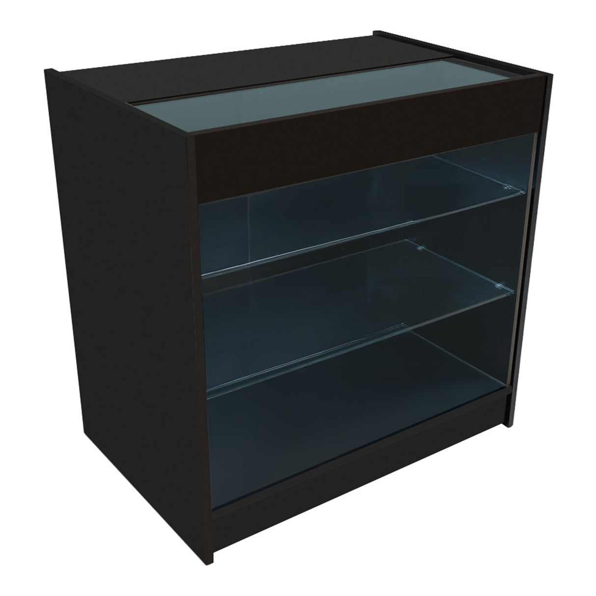 Triton LED Verkaufstheken-Set CM60 + K900 + B900 - Schwarz