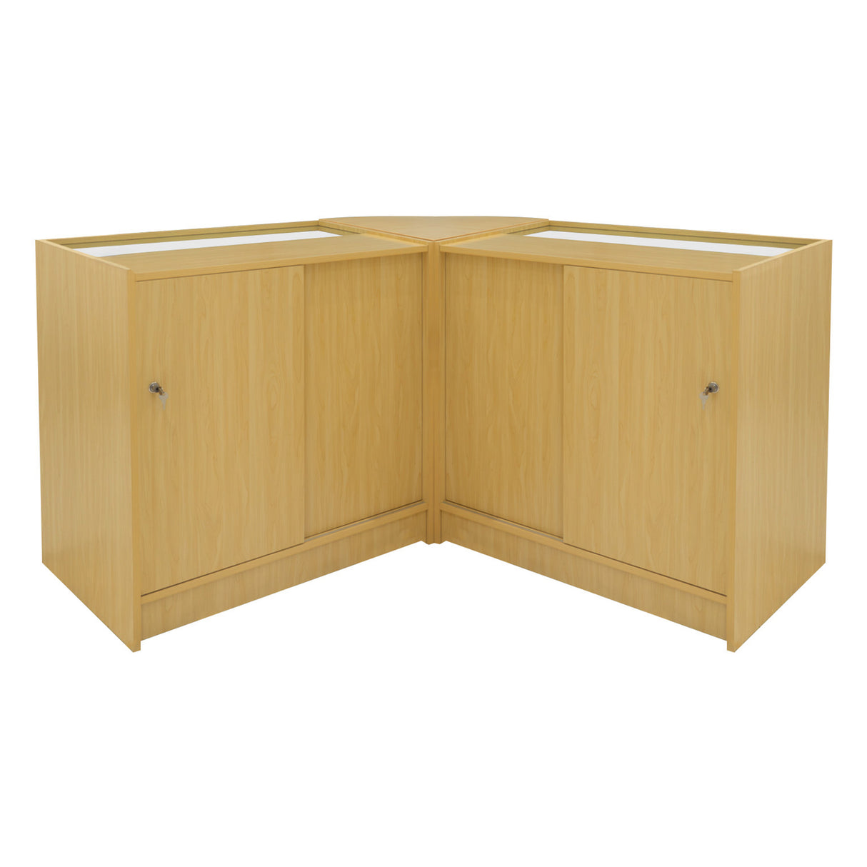 Triton LED Verkaufstheken-Set CM60 + K900 + B900 - Ahorn