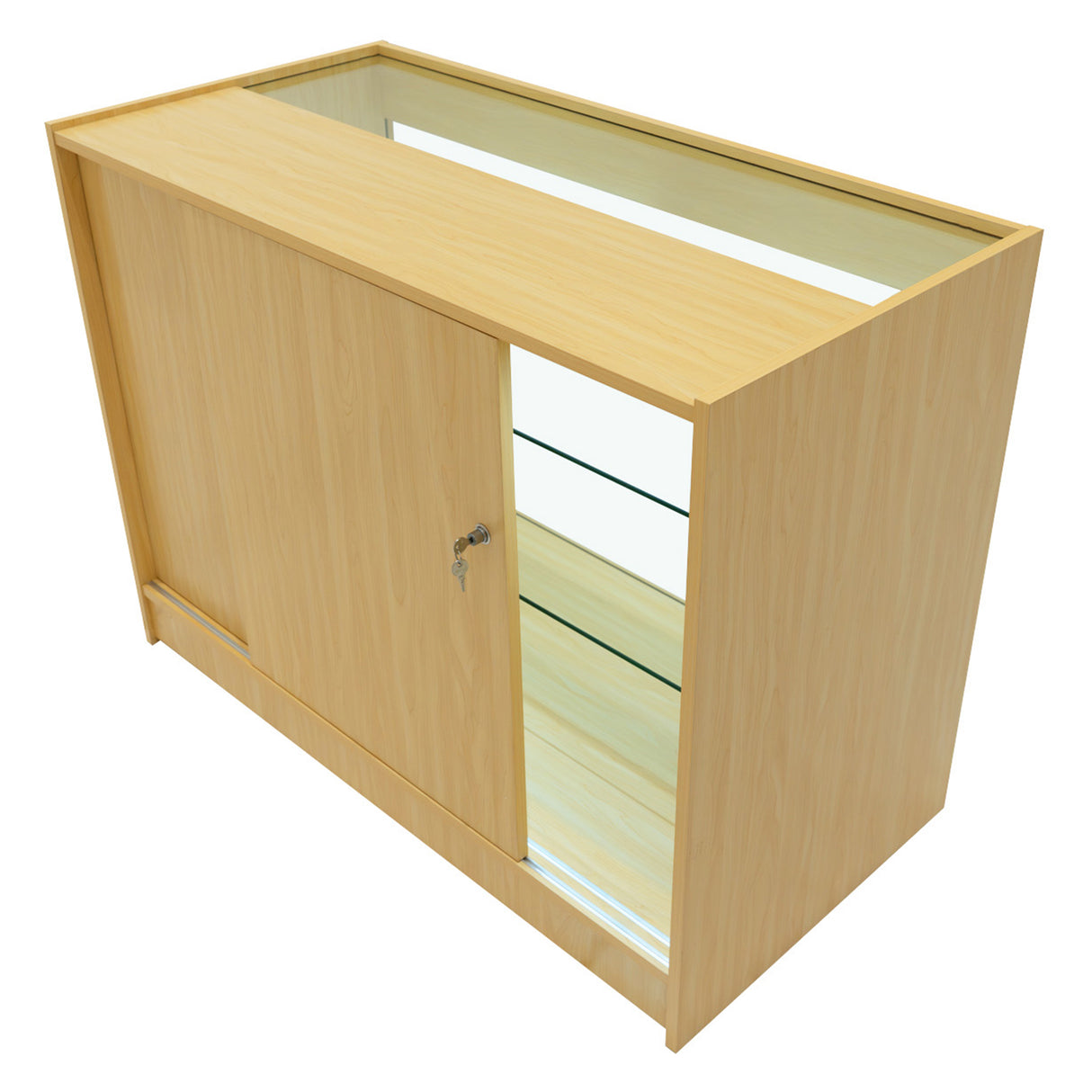 Triton LED Verkaufstheken-Set CM60 + K1200 + B1200 - Ahorn